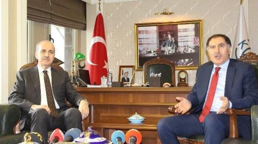 Başbakan Yardımcısı Kurtulmuş&rsquo;tan Kdk Başdenet&ccedil;isi Malko&ccedil;&rsquo;a Ziyaret