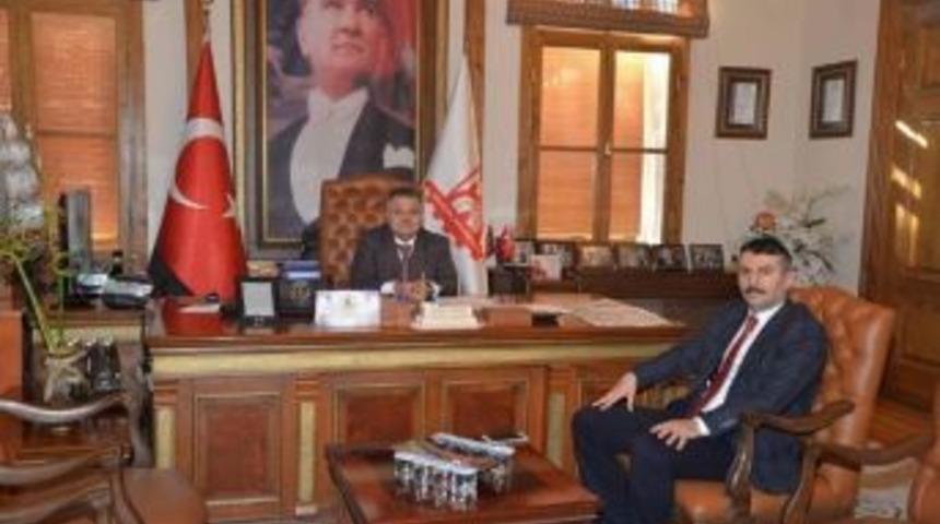 İhh Bilecik Şube Başkanı Yıldırım&rsquo;dan Başkan Yağcı&rsquo;ya Ziyaret
