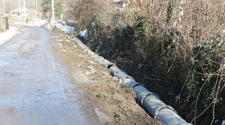 Kazancı Mahallesi&rsquo;nde Altyapı &Ccedil;alışmaları S&uuml;r&uuml;yor