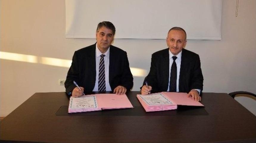 Kb&uuml;&rsquo;de Mesleki Ve Teknik Eğitime Y&ouml;nelik İş Birliği Protokol&uuml;