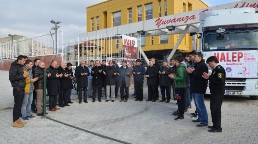 Osmancık Kyk&rsquo;nın Yardım Tır&rsquo;ı Yola &Ccedil;ıktı