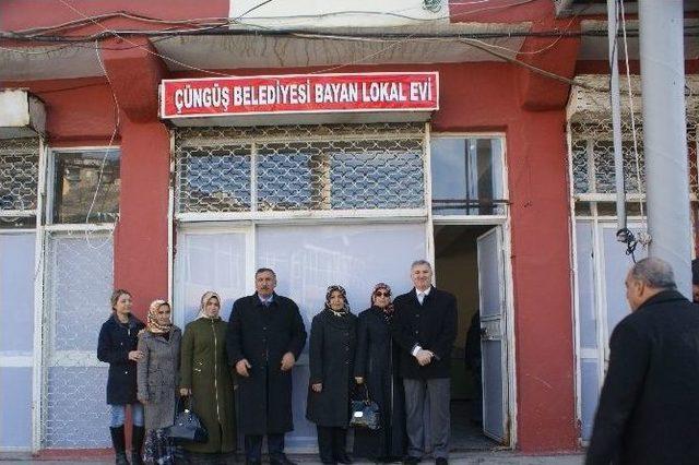 &Ccedil;&uuml;ng&uuml;ş&rsquo;te Belediyeden Bir İlk Daha: İl&ccedil;ede Kadınlar Lokali A&ccedil;ıldı 1