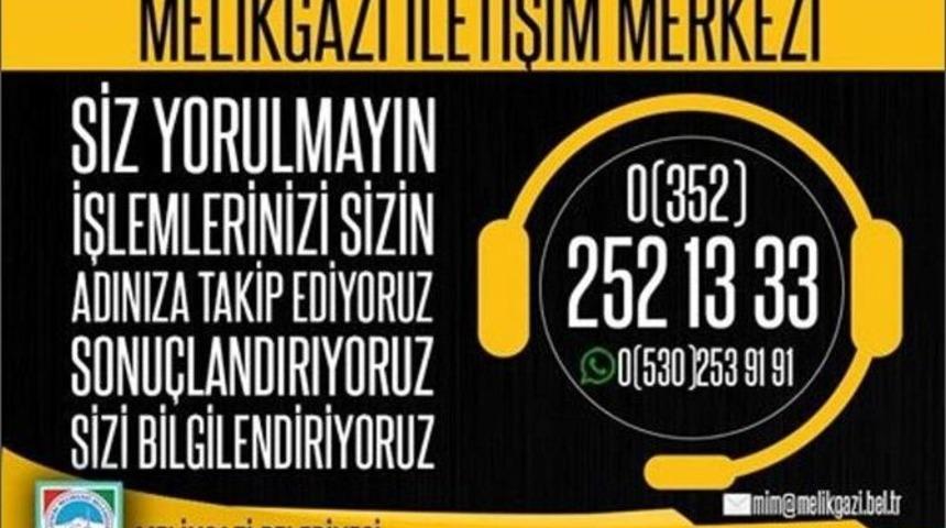Melikgazi&rsquo;de Vatandaşlar Akıllı Telefon Hizmeti Alabilecek