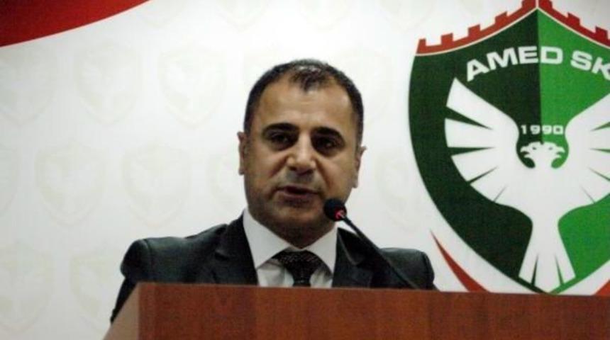 Amed Sportif'te Başkan Edemen G&uuml;ven Tazeledi