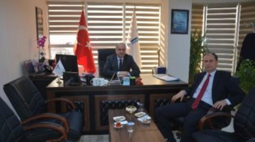 Kaymakam Zehin, Genel M&uuml;d&uuml;r Başa&rsquo;dan &Ccedil;alışmalar Hakkında Bilgi Aldı