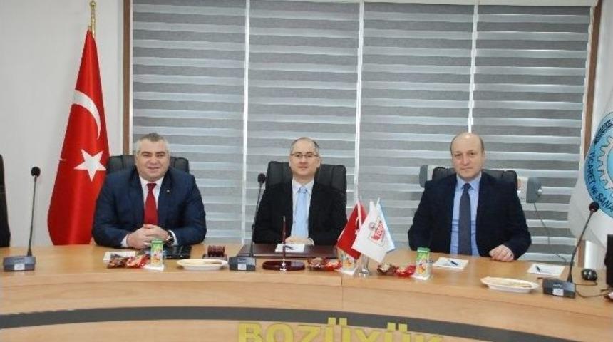 Boz&uuml;y&uuml;k Kaymakam&rsquo;ı Hasan Yaman Tso&rsquo;yu Ziyaret Etti