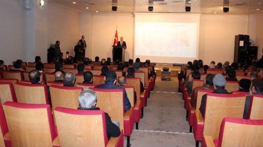 Muş&rsquo;ta Cazibe Merkezleri Bilgilendirme Toplantısı