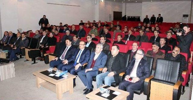 Muş’ta Cazibe Merkezleri Bilgilendirme Toplantısı