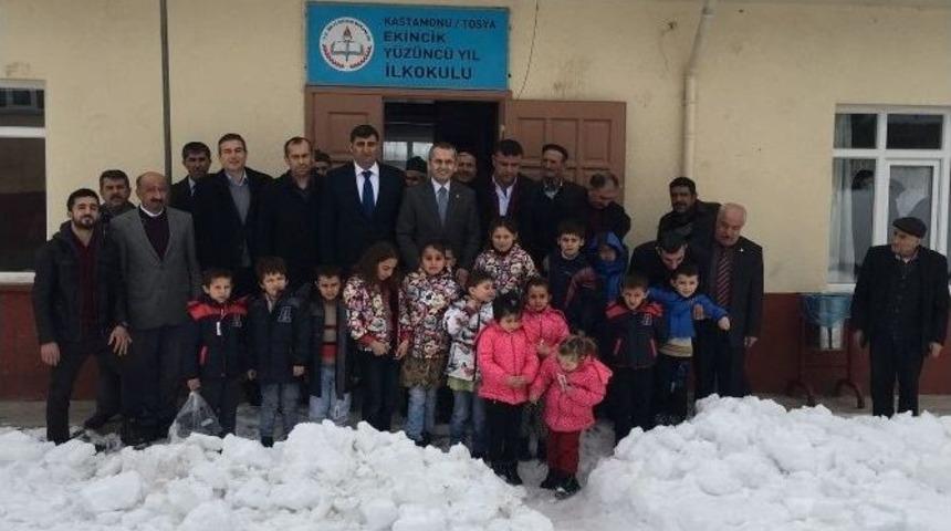 Kaymakamı Pişkin&rsquo;den Ekincik K&ouml;y&uuml;ne Ziyaret