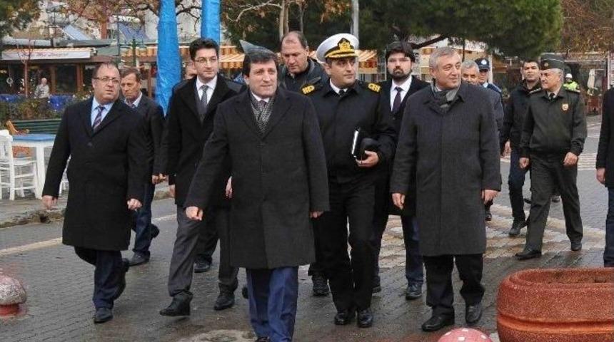 Vali Tavlı Küçükkuyu’da İncelemelerde Bulundu