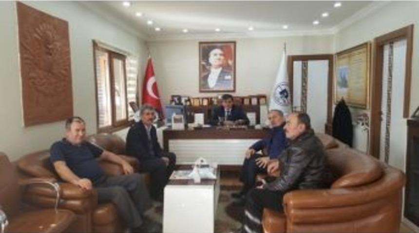 Bursa Pazaryerililer Dernek Başkanı Turan&rsquo;dan Başkan Yal&ccedil;ın&rsquo;a Ziyaret