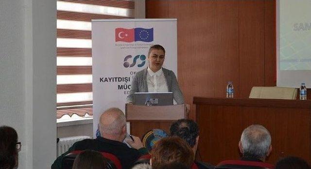 "oka Kayıtdışı İstihdamla M&uuml;cadele Ediyor" Semineri 1