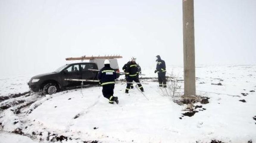 Tredaş Ekiplerinin Kış Şartlarında Zorlu &Ccedil;alışması