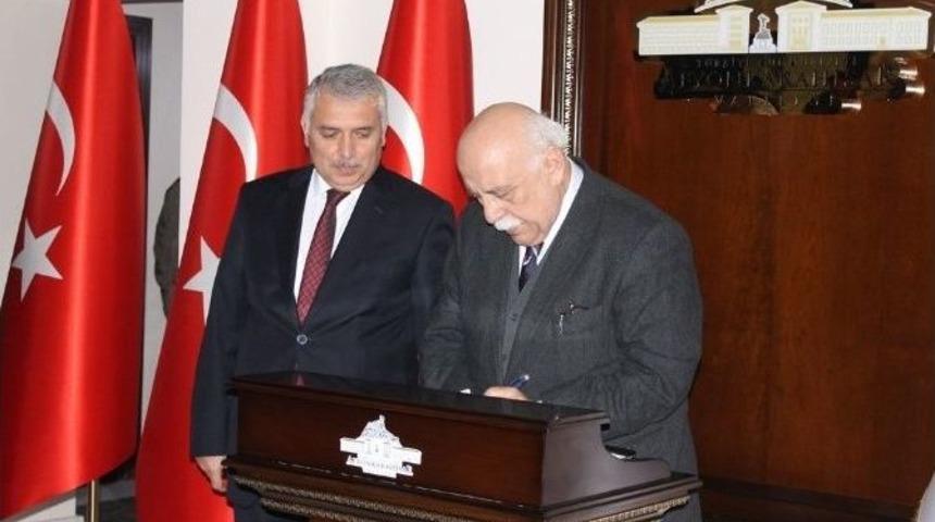 Bakan Avcı Ve Bakan Eroğlu Afyonkarahisar Valiliğini Ziyaret Etti