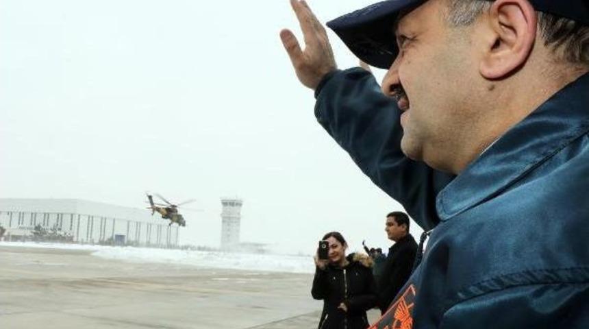 Bakan Işık, 't-129 Atak Helikopteri Teslimat T&ouml;reni'ne Katıldı