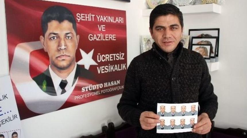 (özel Haber) Şehit Aileleri Ve Gazilere Biometrik Fotoğraf Desteği