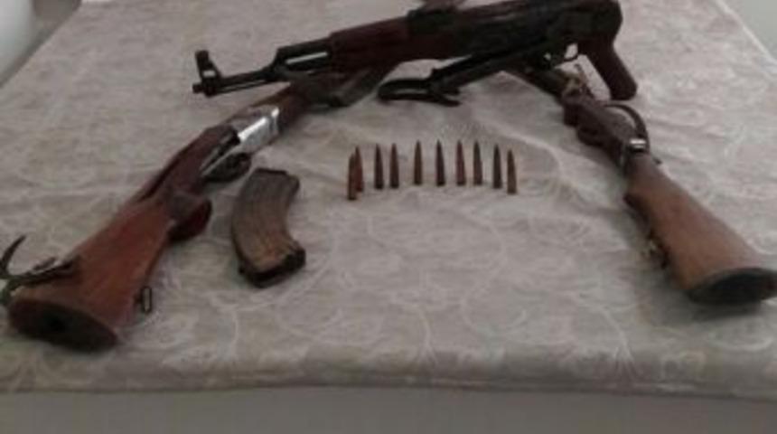 Mardin&rsquo;de Uzun Namlulu Silah Ele Ge&ccedil;irildi