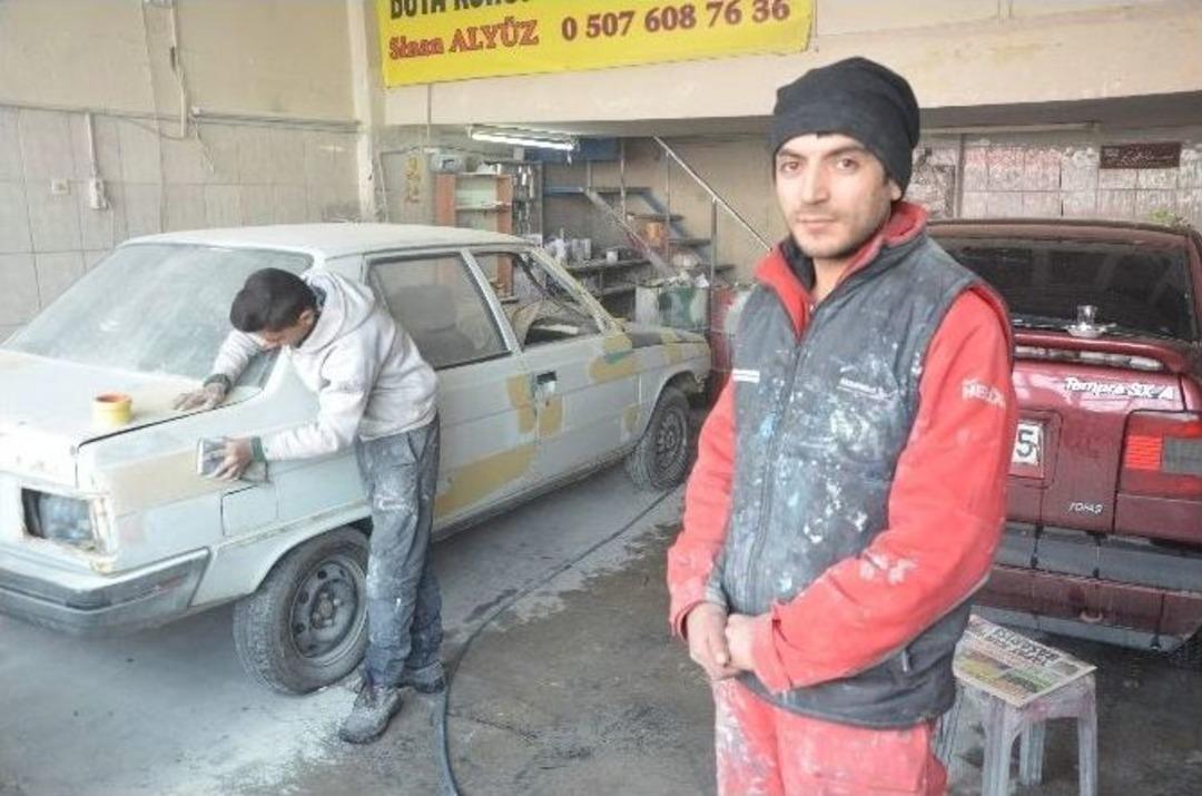 (&ouml;zel Haber) - Sanayi Esnafının Soğukla İmtihanı