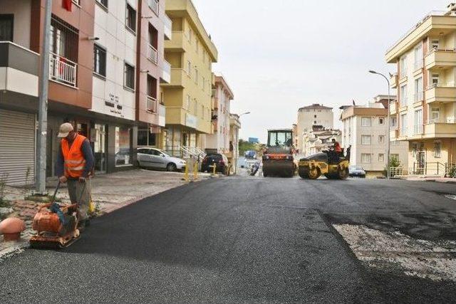 Maltepe’de 2016’da 40 Kilometre Yol Asfaltlandı