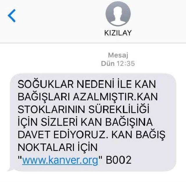 Kızılay Mesaj Attı, Kan Bağışladılar