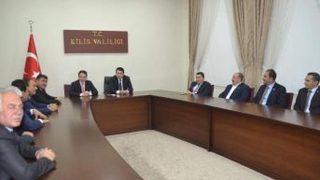 İl Genel Meclisi Kaymakamları Ziyaret Etti