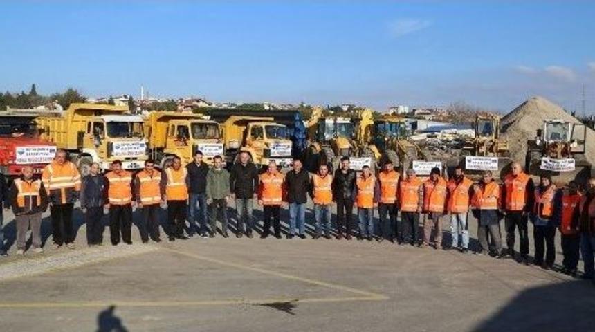 B&uuml;y&uuml;k&ccedil;ekmece Kar Yağışına Karşı &Ouml;nlemlerini Aldı