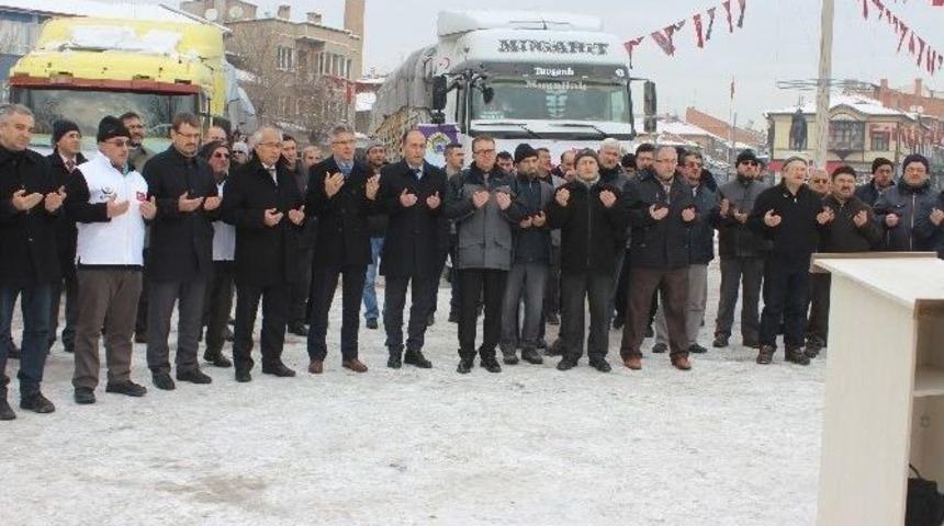 Tavşanlı&rsquo;dan Suriye&rsquo;ye 2 Yardım Tır&rsquo;ı Daha