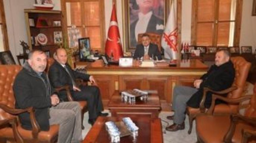 Bilecik Bil-koop&rsquo;dan Başkan Yağcı&rsquo;ya Ziyaret