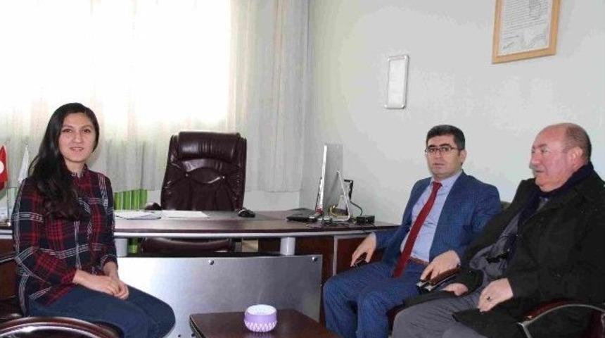 Kaymakam &Ccedil;etin, Sağlık Gurup Başkanlığını Ziyaret Etti