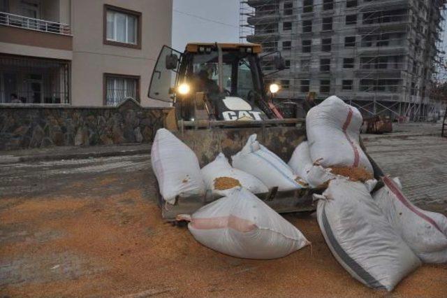 İslahiye'de, 40 Ton Biber Atığı Imha Edildi