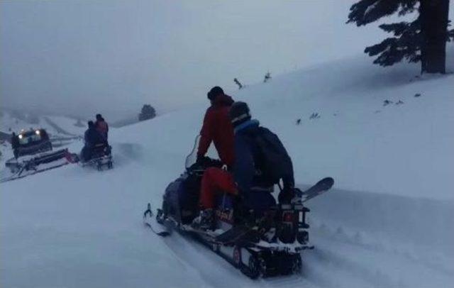 Uludağ da Donmak &Uuml;zere Olan 2 &Uuml;niversiteliyi Jak Kurtardı 2