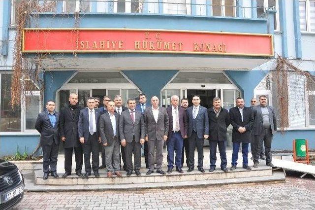 Taşdoğan’dan İslahiye Protokolüne Ziyaret