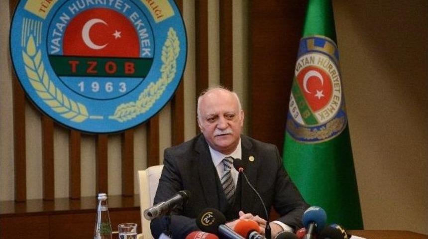 Tzob&rsquo;dan 2016 Yılı Tarım Değerlendirmesi Ve 2017 Yılı Beklentileri