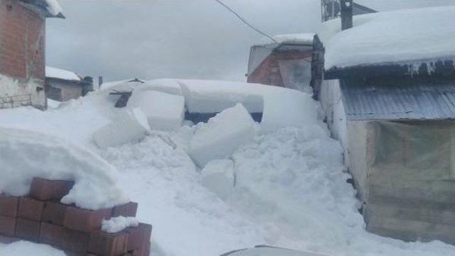 Bursa da Yayla Yolu Kapanınca Çoban Mahsur Kaldı 1