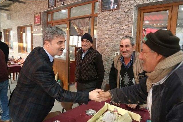 Başkan Şirin&rsquo;den &Ccedil;ıkrık&ccedil;ı D&uuml;ğ&uuml;n Salonu&rsquo;nda İnceleme 1