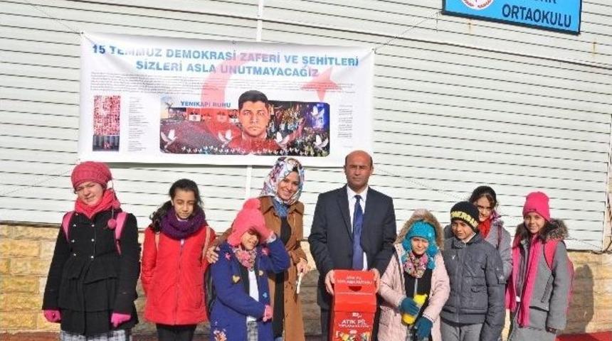 G&ouml;lbaşı Belediyesi Atık Pil Toplama Kampanyası Başlattı