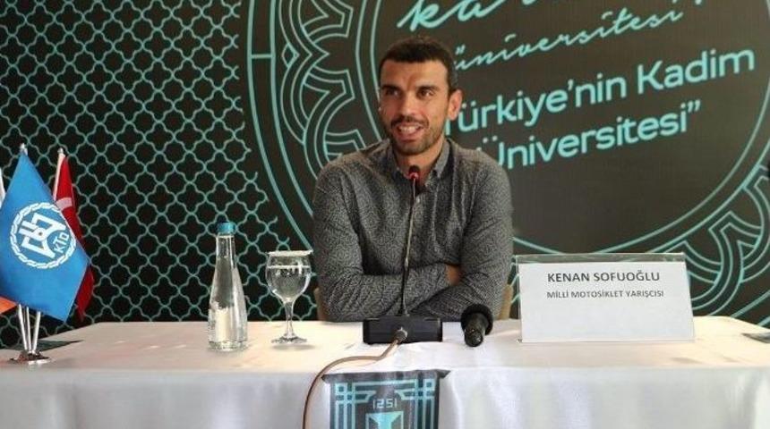 Kenan Sofuoğlu Kto Karatay &Uuml;niversitesi &Ouml;ğrencileriyle Buluştu