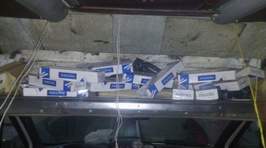 Ağrı&rsquo;da 85 Bin Paket Ka&ccedil;ak Sigara Ele Ge&ccedil;irildi