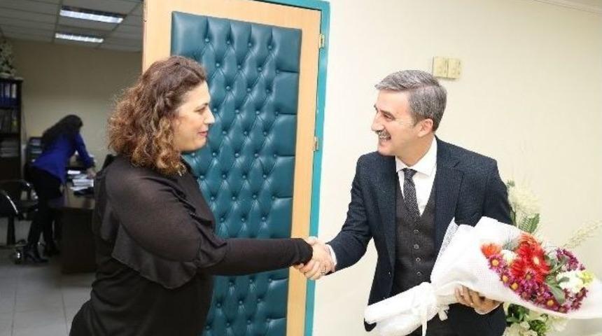 Başkan Şirin Misafirlerini Ağırladı
