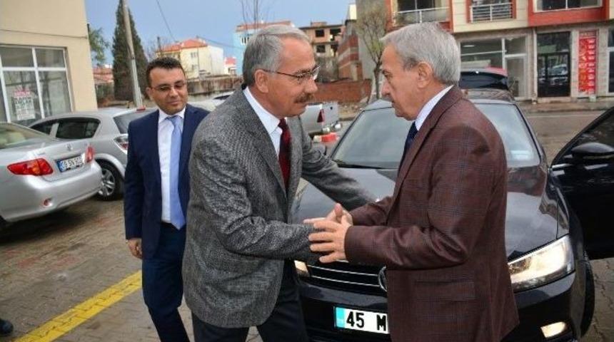 Yal&ccedil;ınkaya Ve Coşkun&rsquo;dan &lsquo;hayırlı Olsun&rsquo; Ziyareti