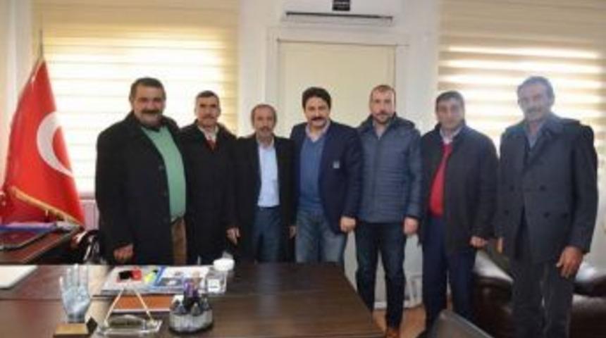 Seyitgazi Muhtarlar Derneği&rsquo;nden Başkan Kalın&rsquo;a Ziyaret