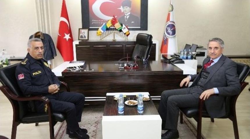 Başkan Yanılmaz&rsquo;dan Polis Eğitim Merkezine Ziyaret