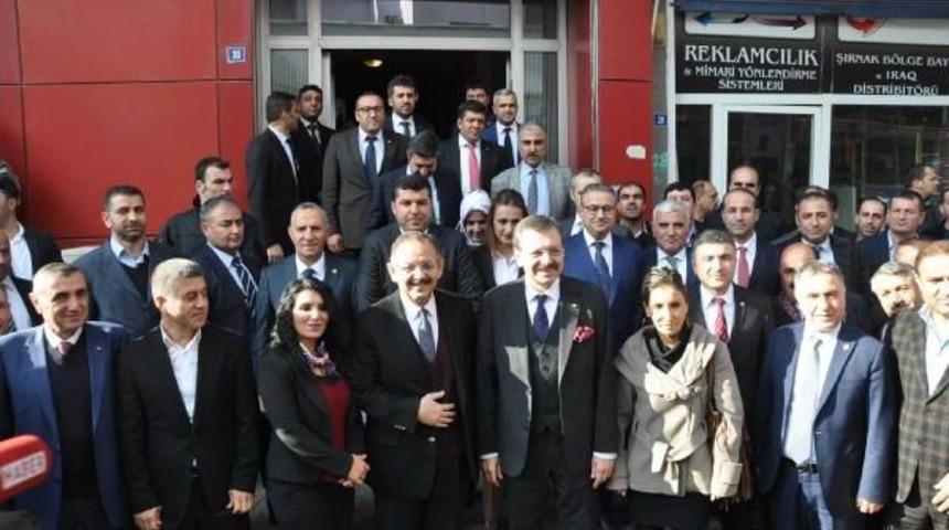 Bakan &Ouml;zhaseki Cizre'de Toki Inşaatlarını Inceledi