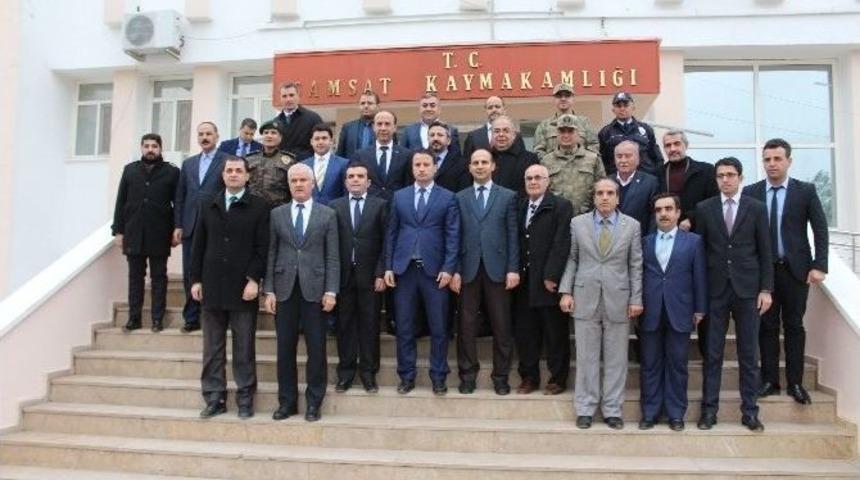 Aydın Ve Erin&rsquo;den Kaymakam Yusuf Yıldırım&rsquo;a &rsquo;hayırlı Olsun&rsquo; Ziyareti