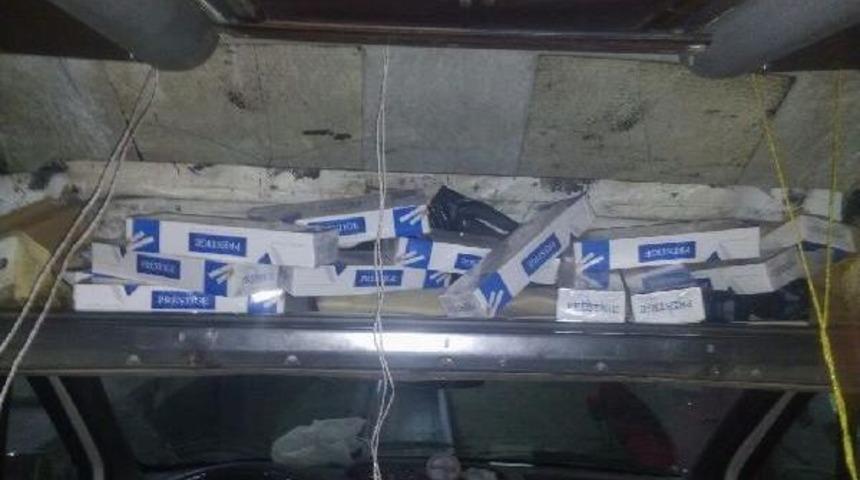 Ka&ccedil;ak Sigara Dolu Tır'da Yakalanan 5 İranlı Tutuklandı