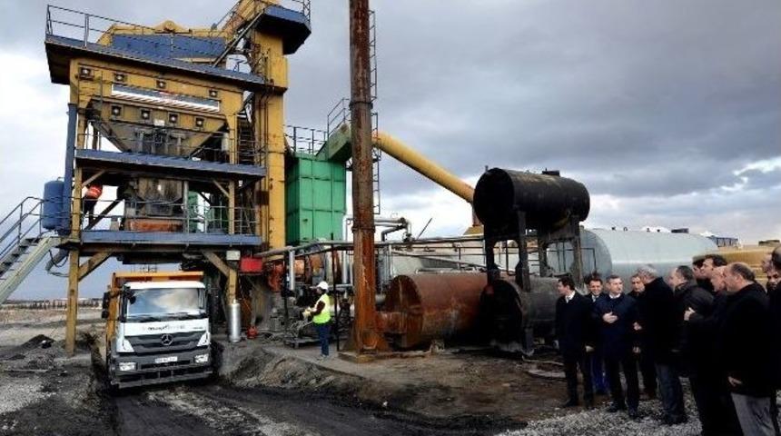 Yeşilyurt Belediyesi Kendi Asfaltını &Uuml;retecek