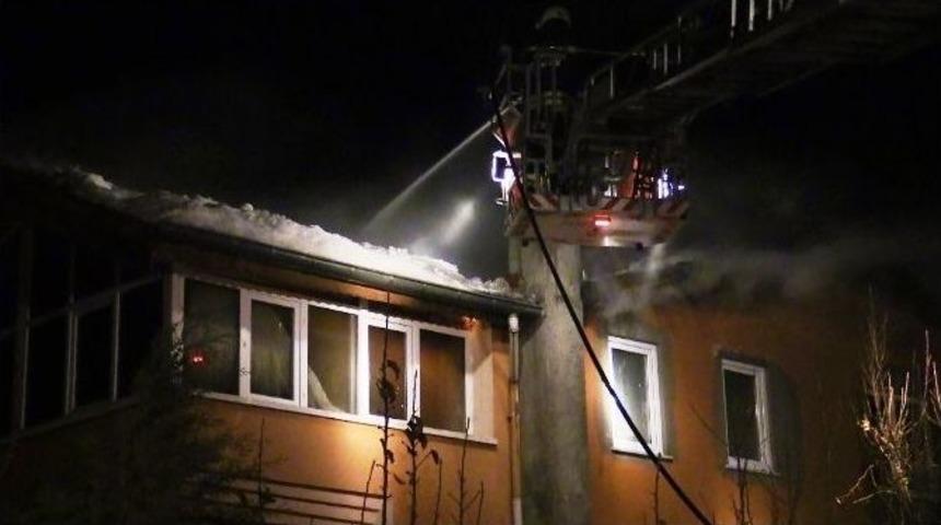 Konya&rsquo;da Korkutan Yangın