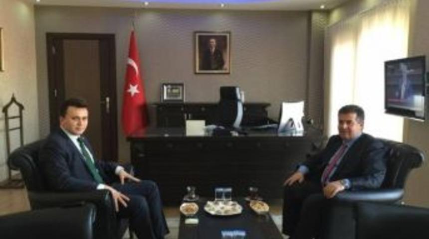 Başkan Erol, Kaymakam Arabacı&rsquo;yı Ziyaret Etti