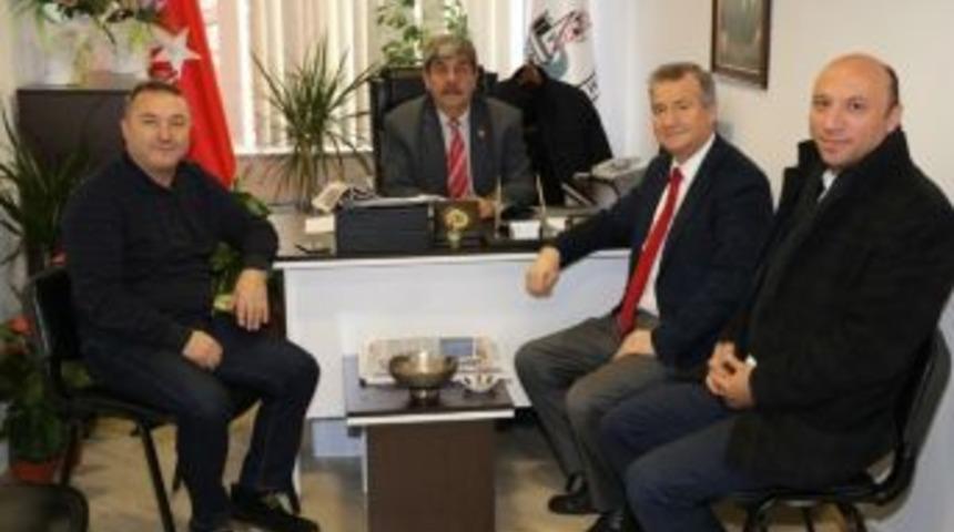 G&ouml;me&ccedil;li Uslu&rsquo;dan Burhaniye&rsquo; De Yeni Yıl Ziyareti