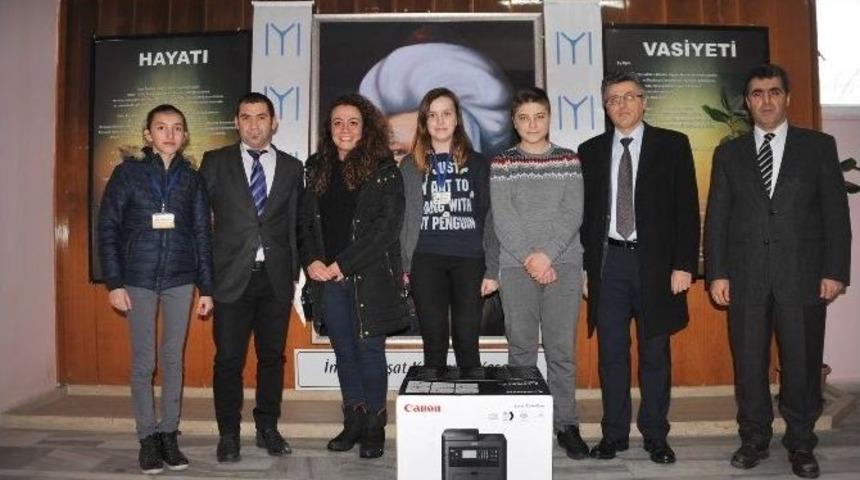 Atık Pil Toplama Kampanyasında Dereceye Giren Okullara &Ouml;d&uuml;lleri Verildi